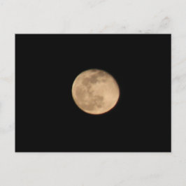 Volledige maan briefkaart