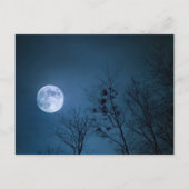 Volledige maan briefkaart (Voorkant)