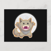 Volledige maan briefkaart (Voorkant)