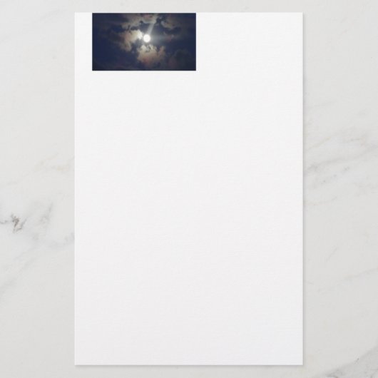 Volledige maan briefpapier (Voorkant)