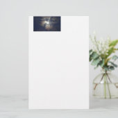 Volledige maan briefpapier (Staand voorkant)