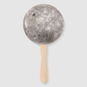 VOLLEDIGE MAAN bruiloft hand fans Handwaaier (Achterkant)