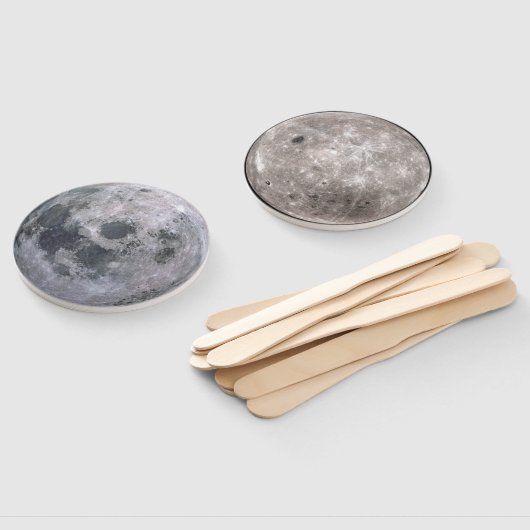 VOLLEDIGE MAAN bruiloft hand fans Handwaaier (Niet-gemonteerd)