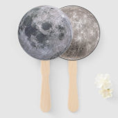 VOLLEDIGE MAAN bruiloft hand fans Handwaaier (Voorkant en achterkant)