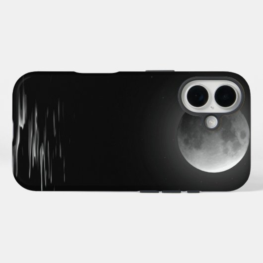 Volledige maan Case-Mate iPhone case (Achterkant (horizontaal))