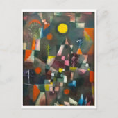 Volledige maan door Paul Klee Briefkaart (Voorkant)