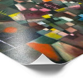 Volledige maan door Paul Klee Foto Afdruk (Hoek)