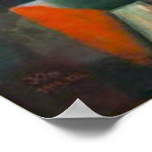 Volledige maan door Paul Klee Poster (Hoek)