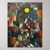 Volledige maan door Paul Klee Poster (Voorkant)