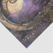 VOLLEDIGE MAAN EN STENEN TUINBOOG DECOUPAGE TISSUEPAPIER (Detail)