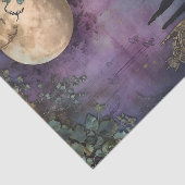 VOLLEDIGE MAAN EN TUIN DECOUPAGE TISSUE PAPIER (Detail)