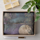 VOLLEDIGE MAAN EN TUIN DECOUPAGE TISSUE PAPIER (Geschenk)