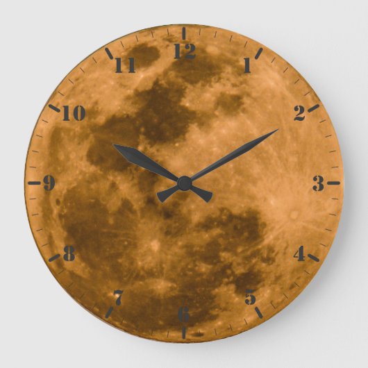 Volledige maan grote klok (Voorkant)