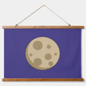 Volledige maan hangend wandkleed (Voorkant)