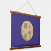 Volledige maan hangend wandkleed (Gebogen)