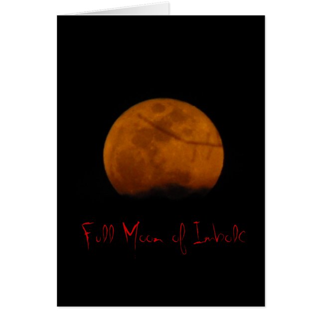 Volledige maan Imbolc (Voorkant)