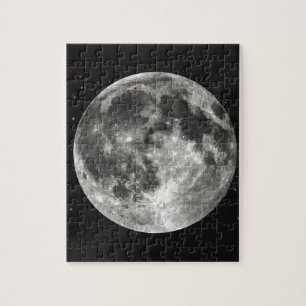 Volledige maan in de hemel legpuzzel
