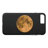 Volledige maan in het donker Case-Mate iPhone case (Achterkant (Horizontaal))