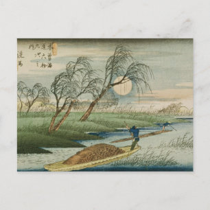 Volledige maan in Seba Briefkaart