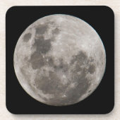 Volledige maan | Johannesburg Zuid-Afrika Bier Onderzetter (Voorkant)