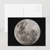 Volledige maan | Johannesburg Zuid-Afrika Briefkaart (Voorkant / Achterkant)