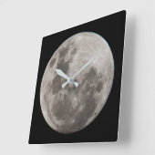Volledige maan | Johannesburg Zuid-Afrika Vierkante Klok (Hoek)