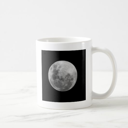 Volledige maan koffiemok (Rechts)