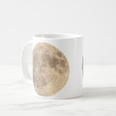 Volledige maan koffiemok (Voorkant links)