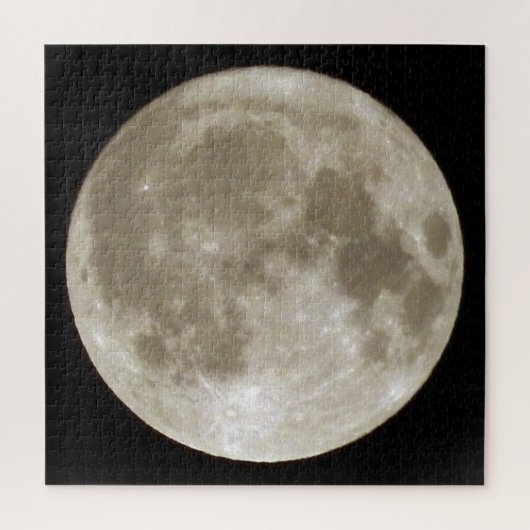 Volledige maan legpuzzel (Verticaal)