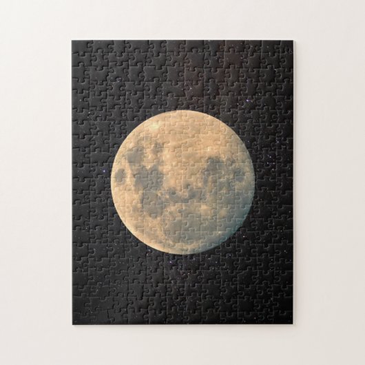 Volledige maan legpuzzel (Verticaal)