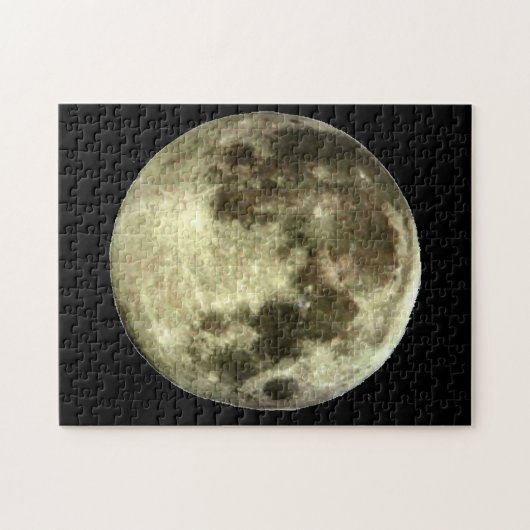 Volledige maan legpuzzel (Horizontaal)