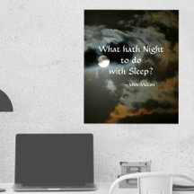 Volledige maan met Nighttime quote Nightshift