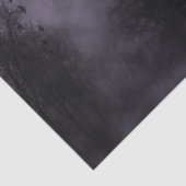 Volledige maan met Paarse Ravens-borstpapier Tissuepapier (Detail)