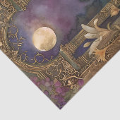 VOLLEDIGE MAAN MIDNIGHT TUIN DECOUPAGE TISSUE PAPI TISSUEPAPIER (Detail)