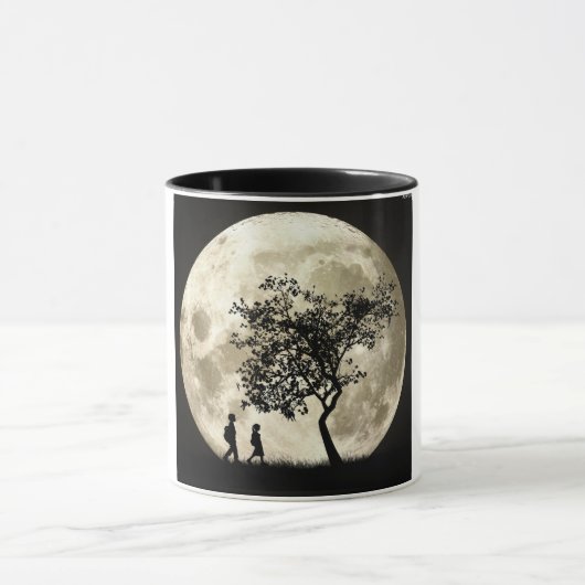 Volledige maan mok (Midden)