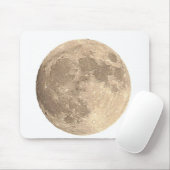 Volledige maan muismat (Met muis)