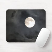 Volledige maan muismat (Met muis)