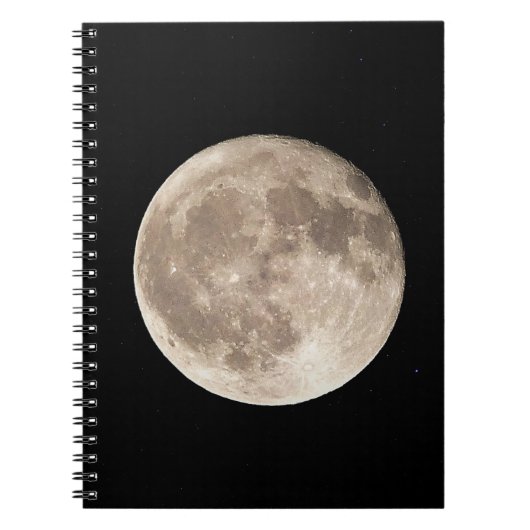 Volledige maan notitieboek (Voorkant)