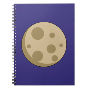 Volledige maan notitieboek