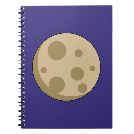 Volledige maan notitieboek (Voorkant)