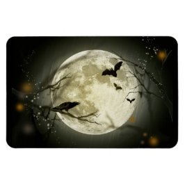 Volledige maan op Halloween Magneet
