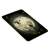 Volledige maan op Halloween Magneet (Rechterzijde)