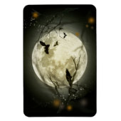 Volledige maan op Halloween Magneet (Verticaal)