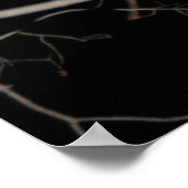 Volledige maan op het poster van het Web (Hoek)