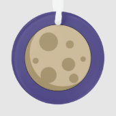Volledige maan ornament (achterkant)