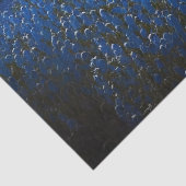 Volledige maan over Blauw Gebied van de Ontkoppeli Tissuepapier (Detail)