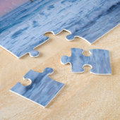 Volledige maan over pier, Californië Legpuzzel (Zijkant)