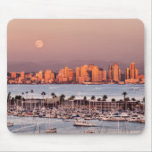 Volledige maan over San Diego Muismat (Voorkant)