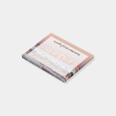 Volledige maan over San Diego Post-it® Notes (Schuin)