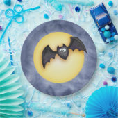 Volledige maan papieren bordje (Feest)